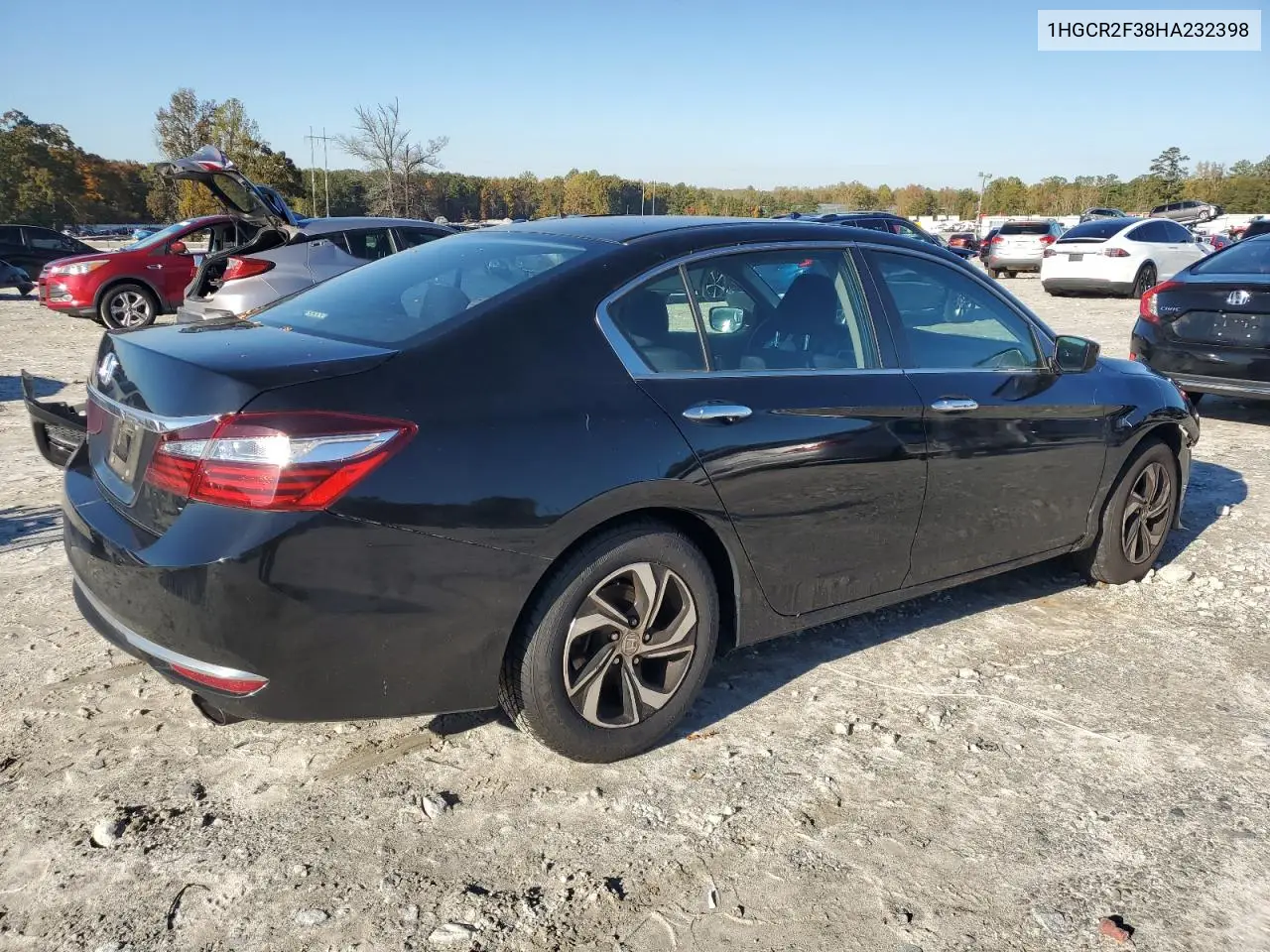 1HGCR2F38HA232398 2017 Honda Accord Lx