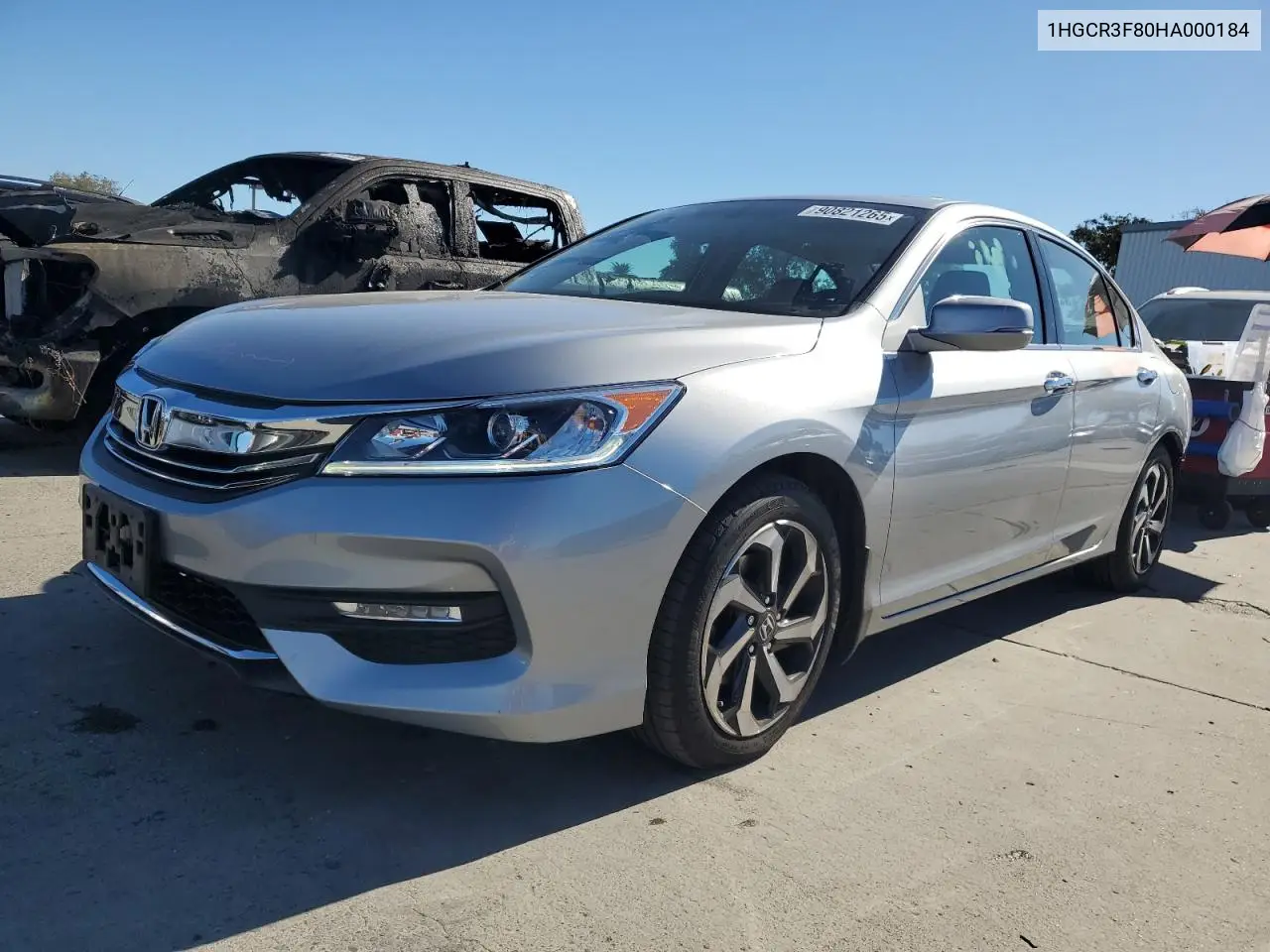 1HGCR3F80HA000184 2017 Honda Accord Exl