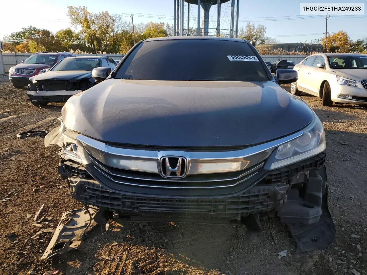1HGCR2F81HA249233 2017 Honda Accord Exl
