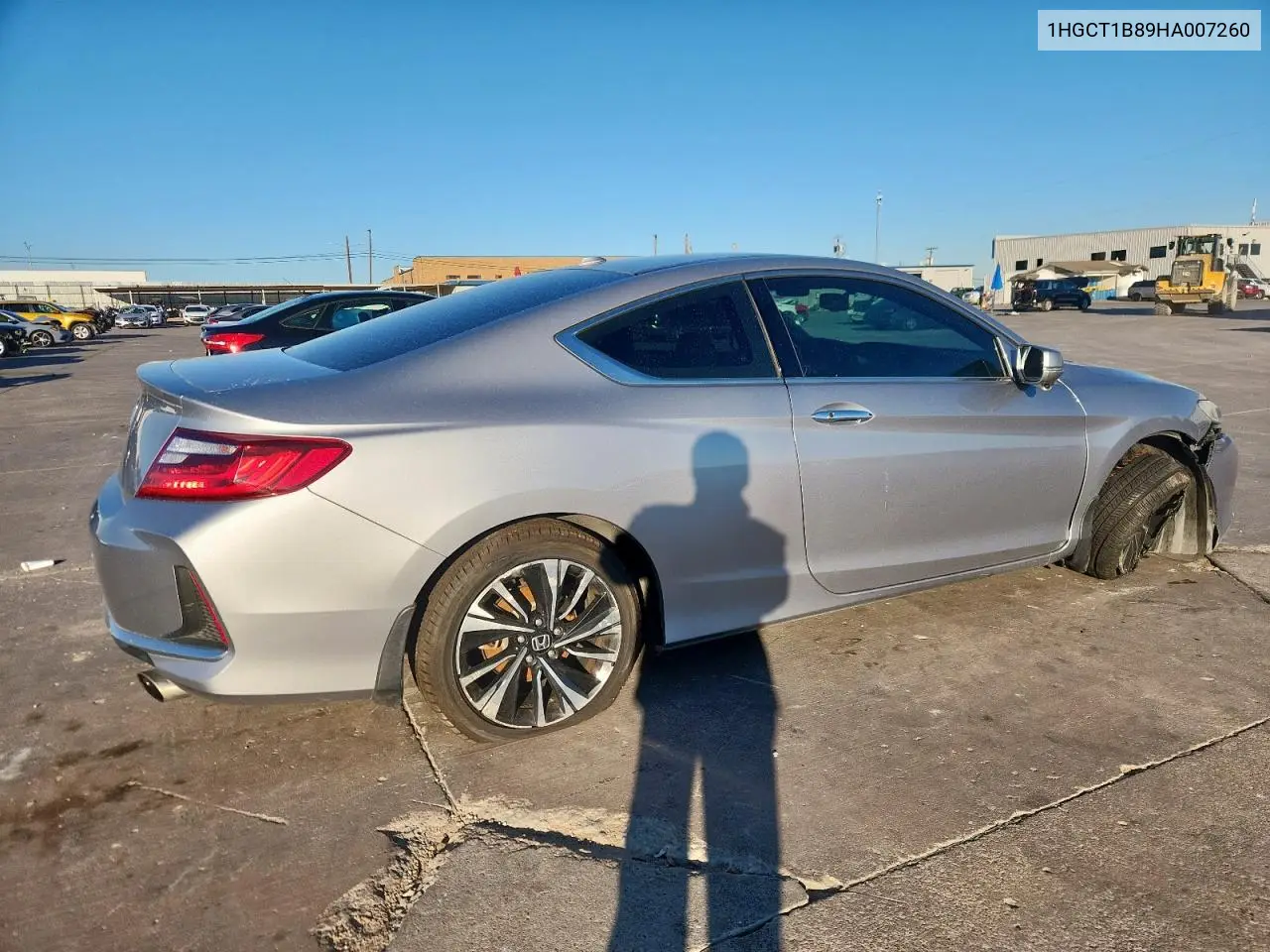1HGCT1B89HA007260 2017 Honda Accord Exl