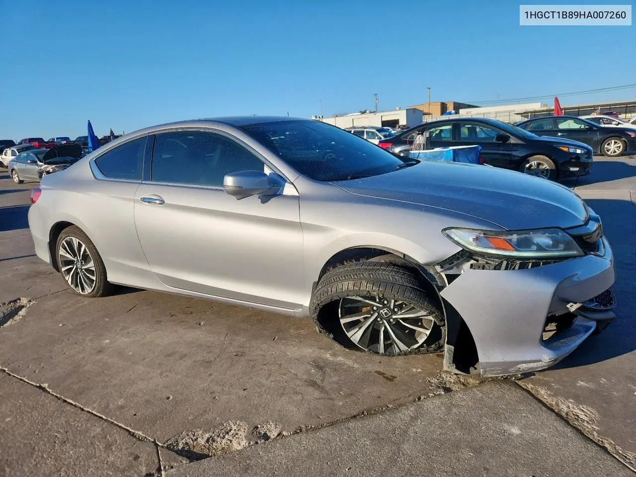 1HGCT1B89HA007260 2017 Honda Accord Exl