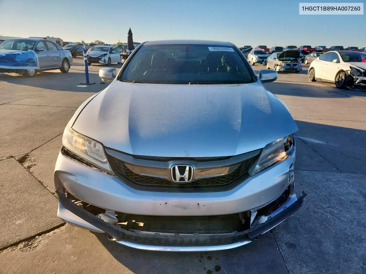 1HGCT1B89HA007260 2017 Honda Accord Exl