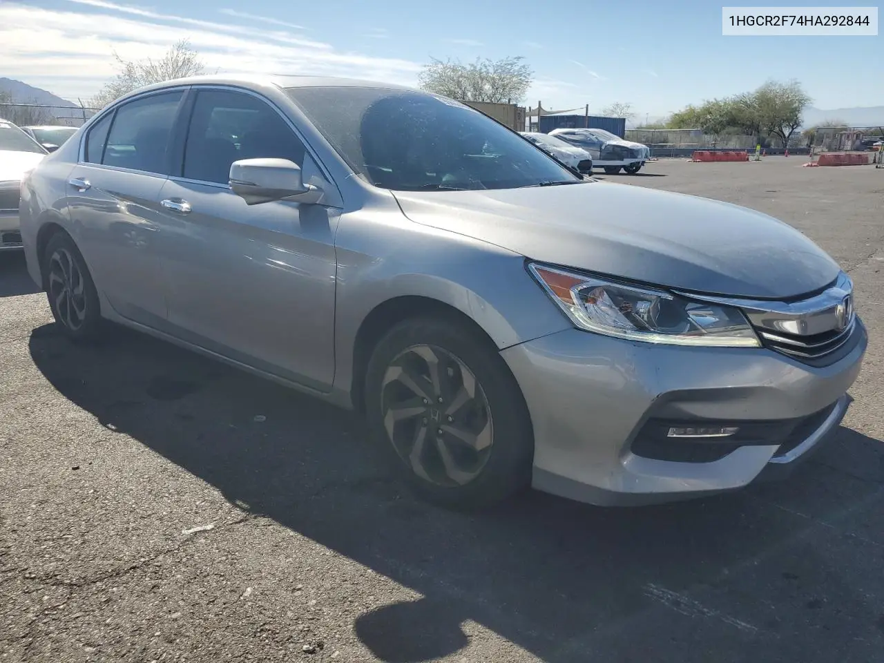 1HGCR2F74HA292844 2017 Honda Accord Ex