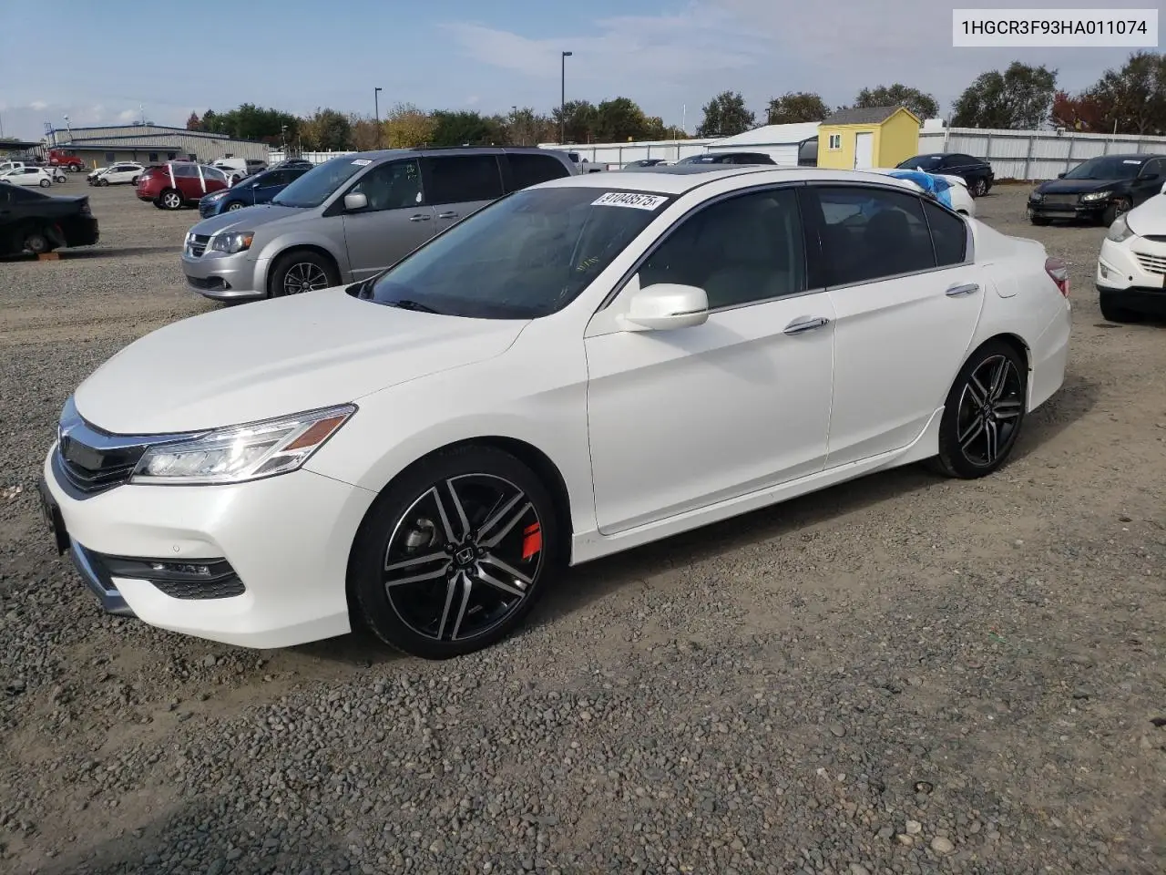 1HGCR3F93HA011074 2017 Honda Accord Touring