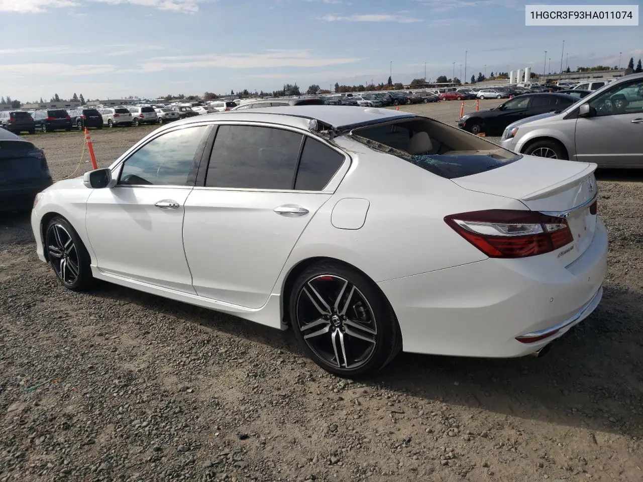 1HGCR3F93HA011074 2017 Honda Accord Touring