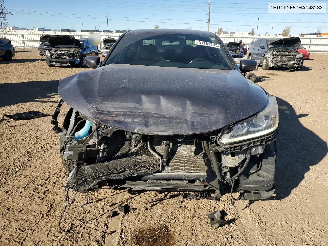 1HGCR2F50HA143233 2017 Honda Accord Sport