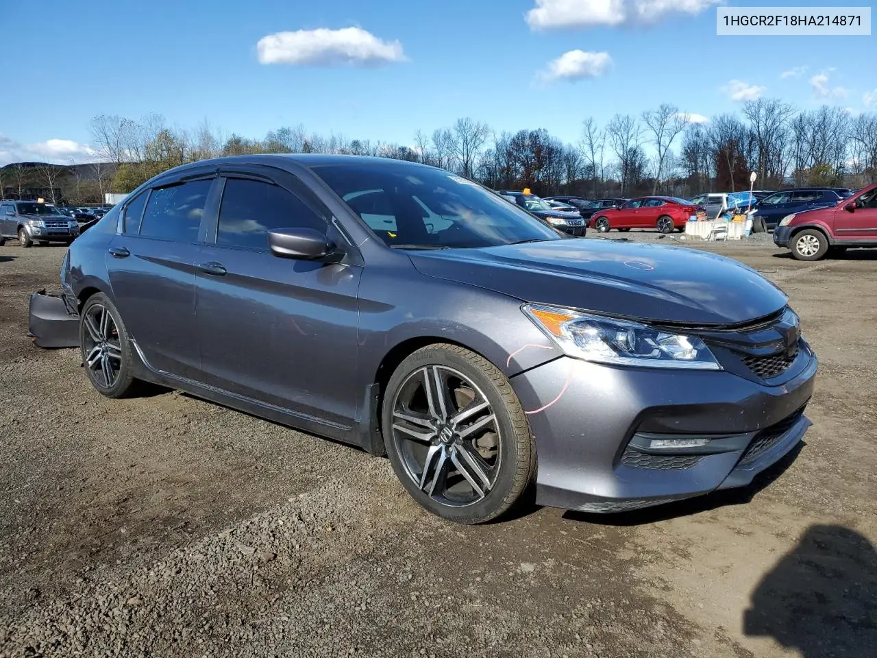 1HGCR2F18HA214871 2017 Honda Accord Sport Special Edition