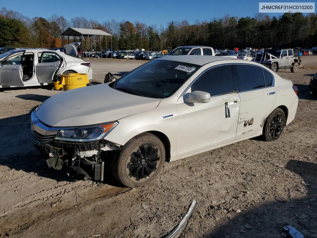 JHMCR6F31HC010200 2017 Honda Accord Hybrid