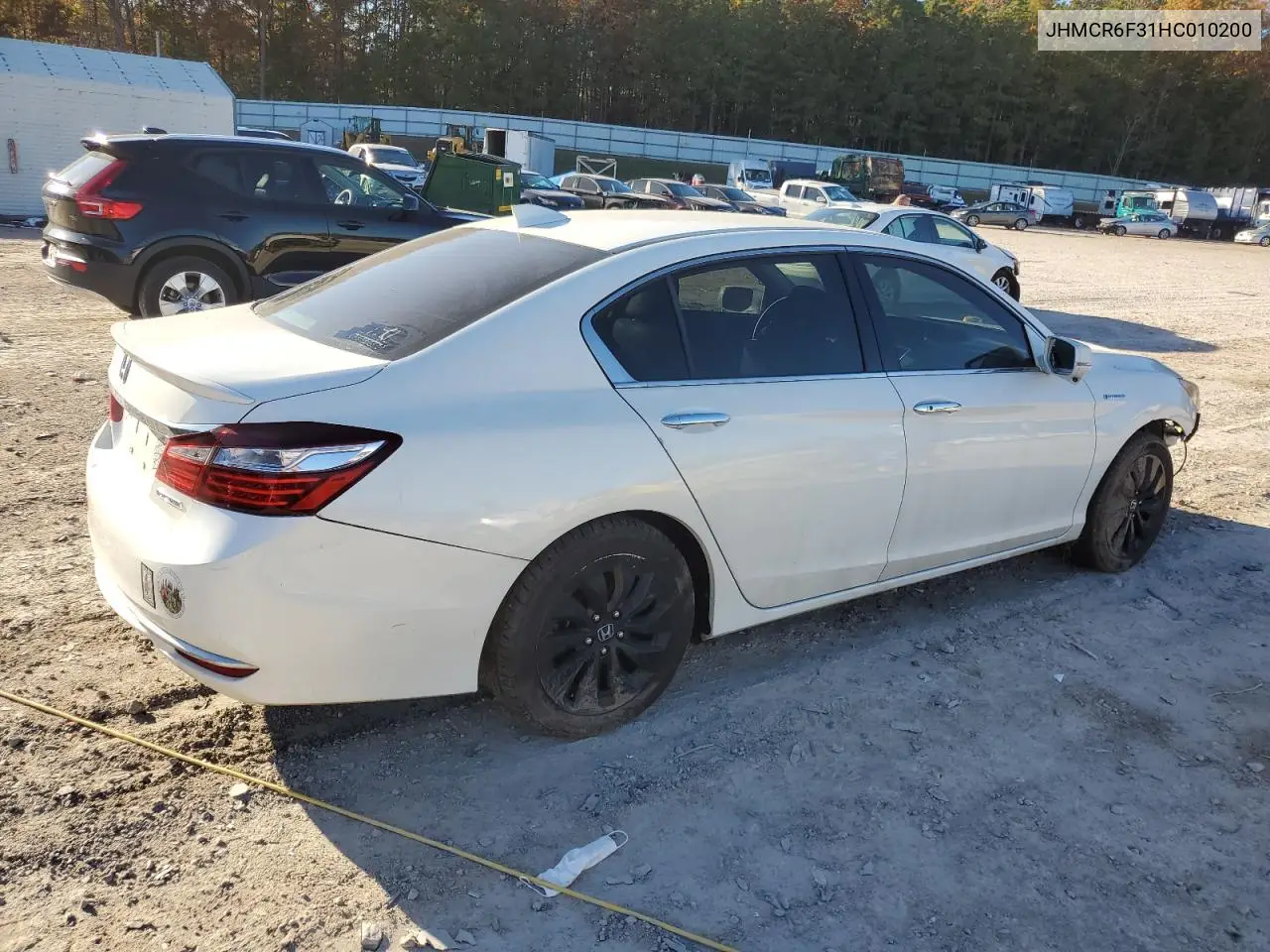 JHMCR6F31HC010200 2017 Honda Accord Hybrid