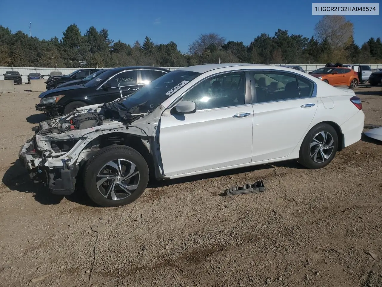 1HGCR2F32HA048574 2017 Honda Accord Lx