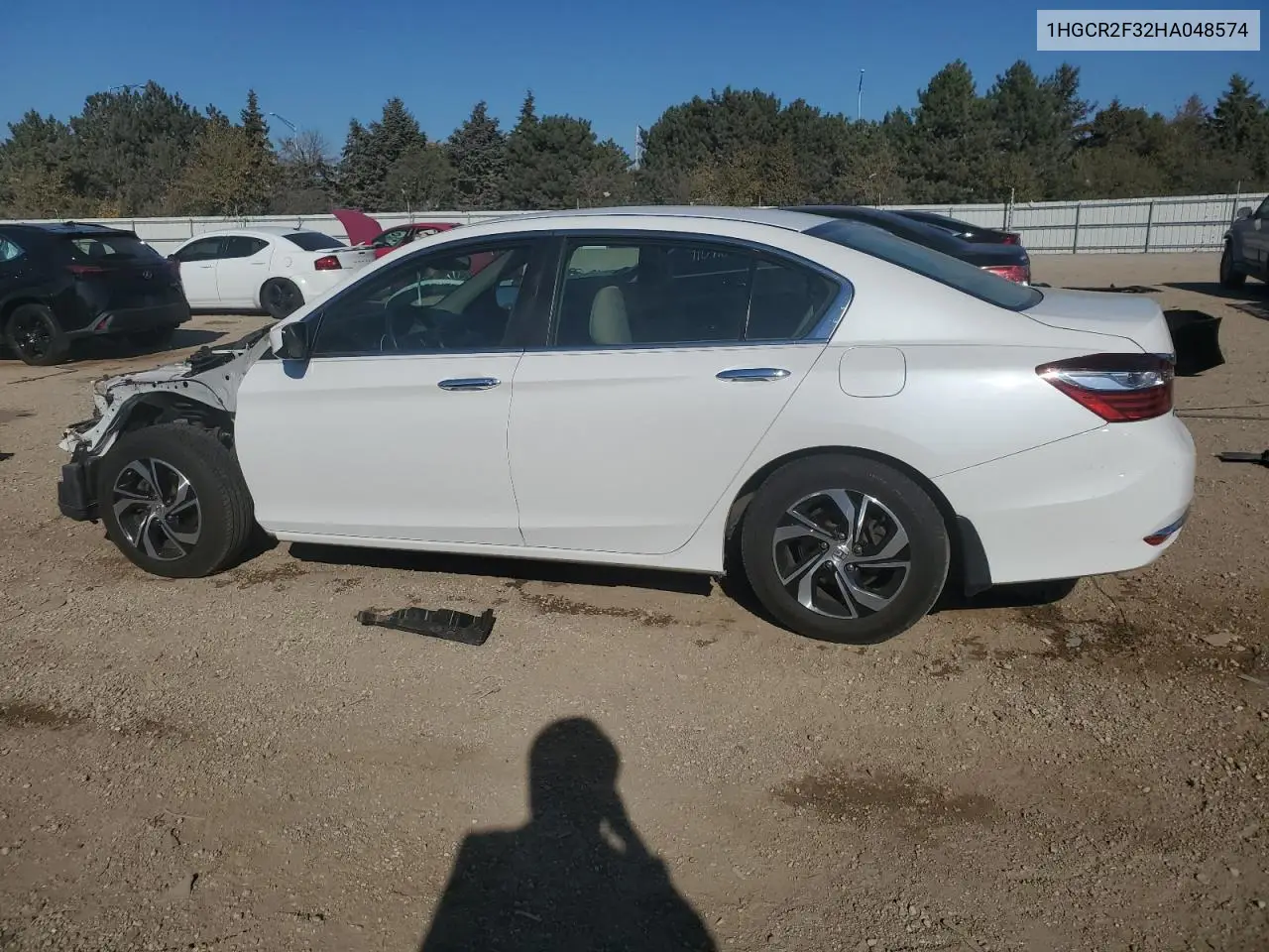 1HGCR2F32HA048574 2017 Honda Accord Lx