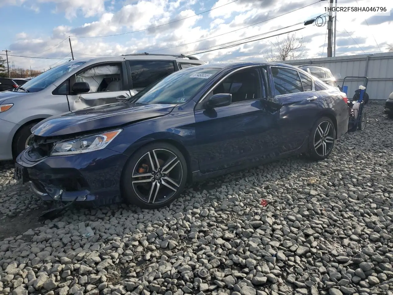 1HGCR2F58HA046796 2017 Honda Accord Sport