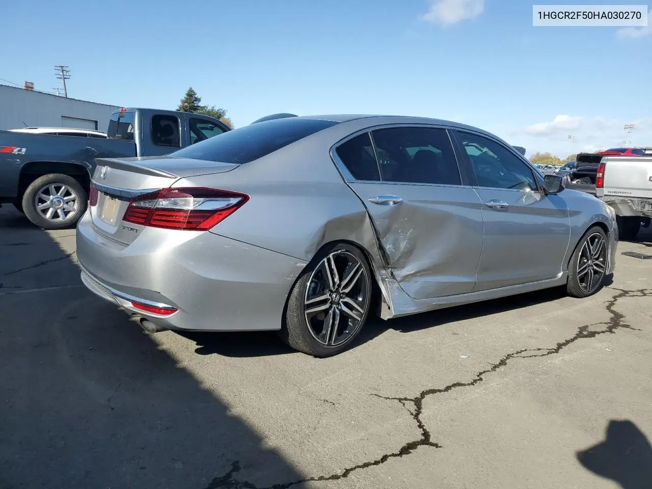 1HGCR2F50HA030270 2017 Honda Accord Sport