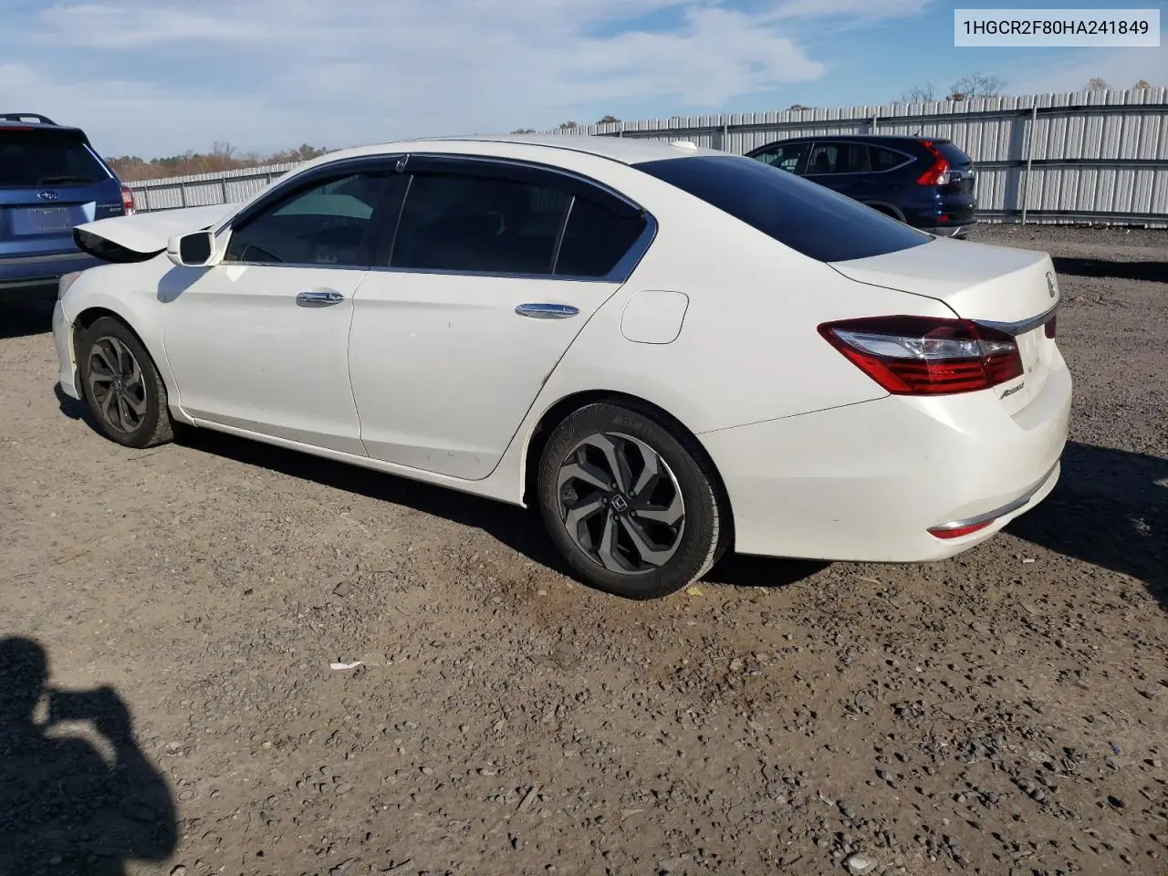1HGCR2F80HA241849 2017 Honda Accord Exl