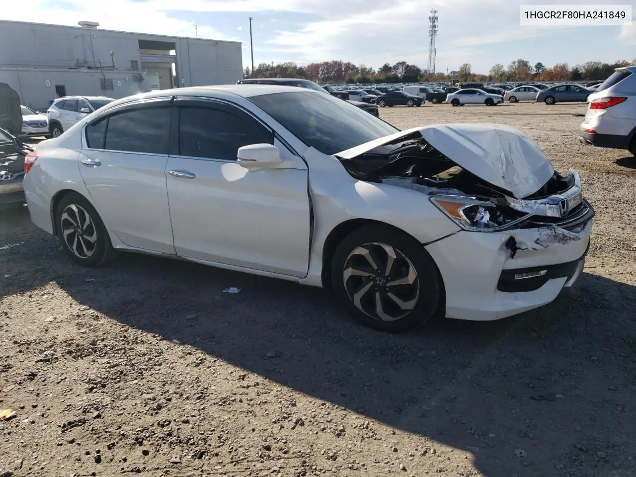 1HGCR2F80HA241849 2017 Honda Accord Exl