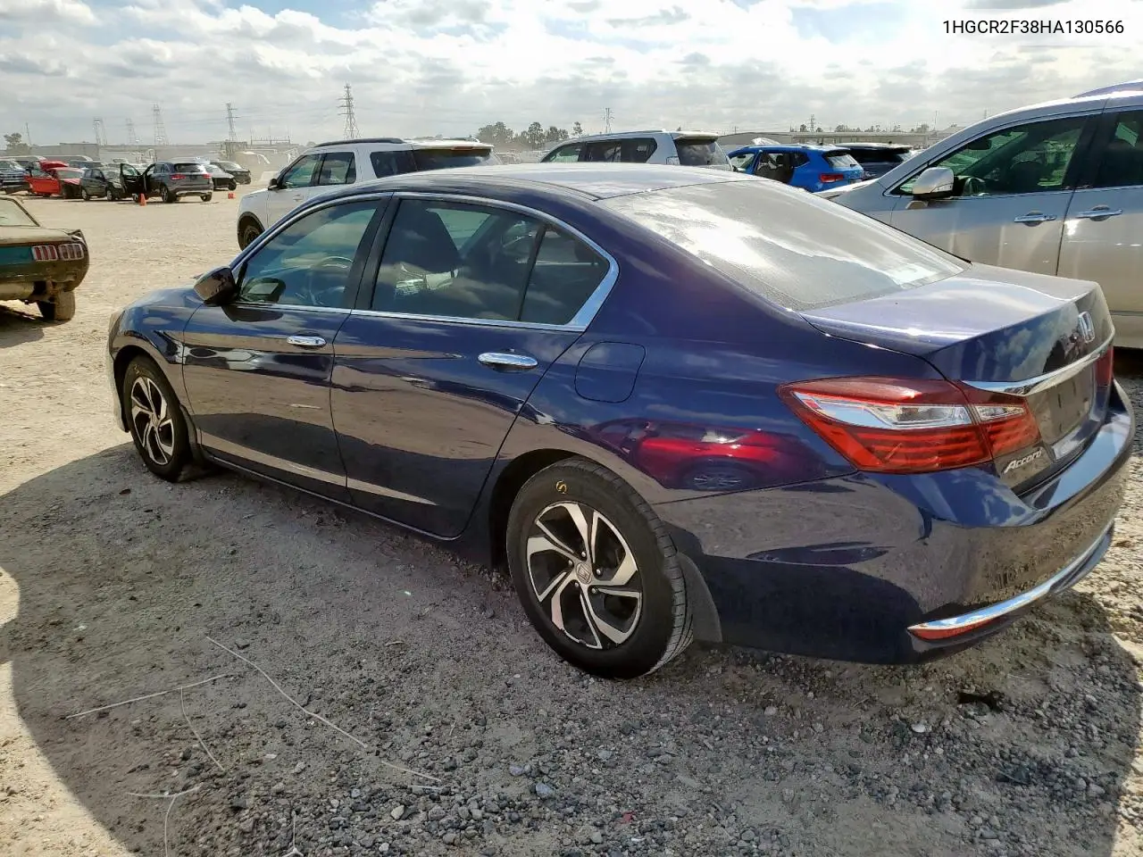 1HGCR2F38HA130566 2017 Honda Accord Lx