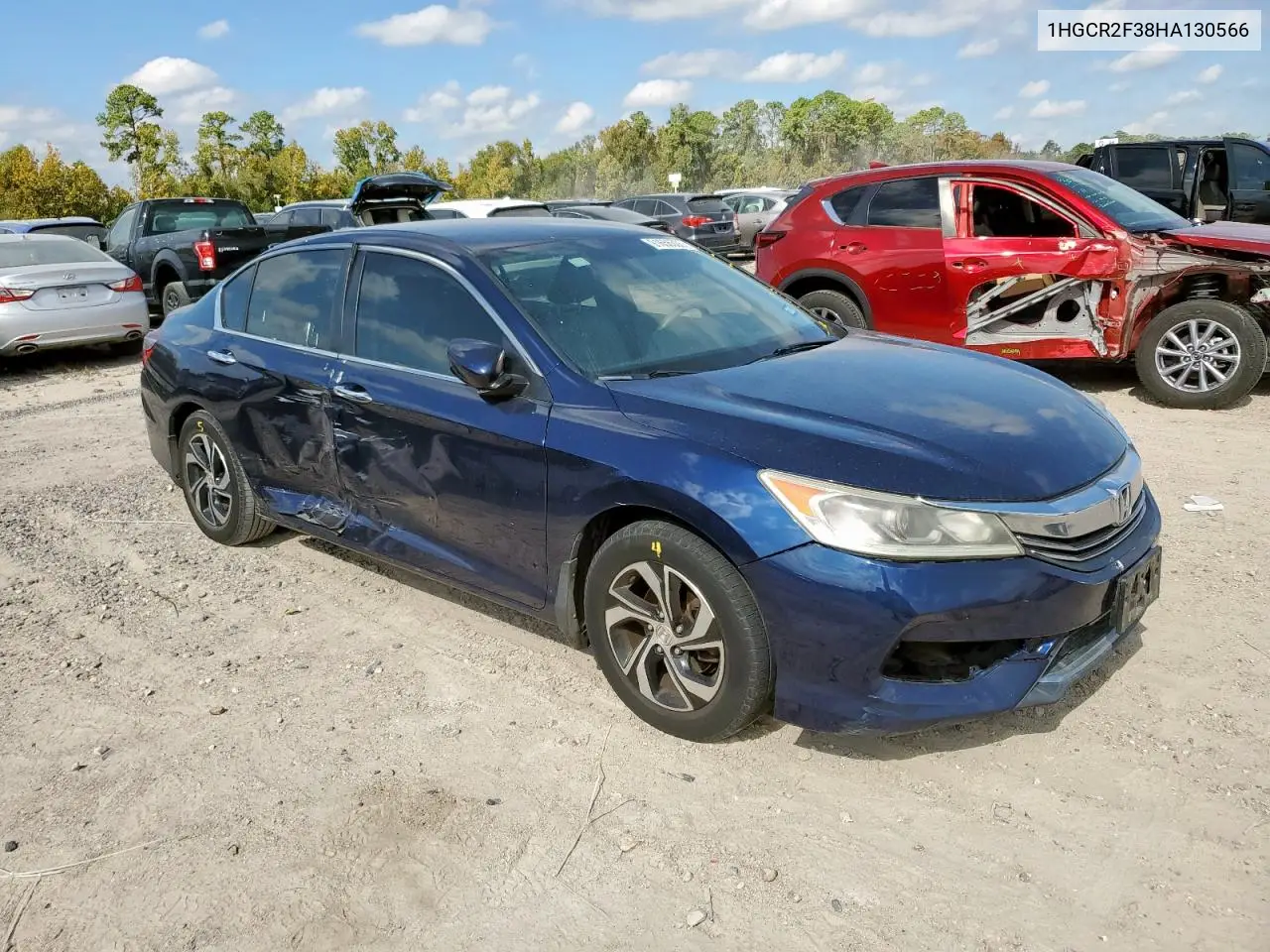1HGCR2F38HA130566 2017 Honda Accord Lx