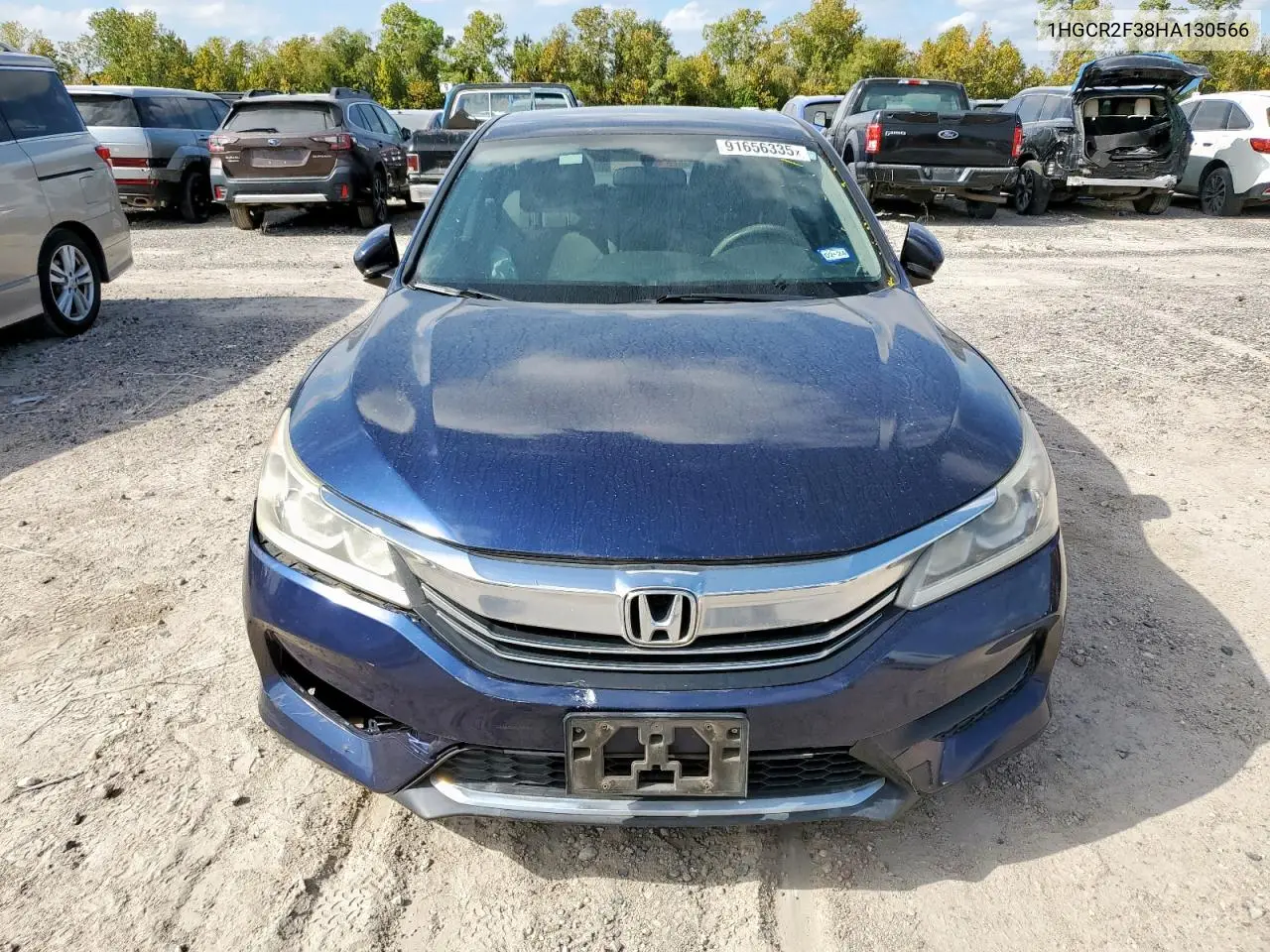 1HGCR2F38HA130566 2017 Honda Accord Lx