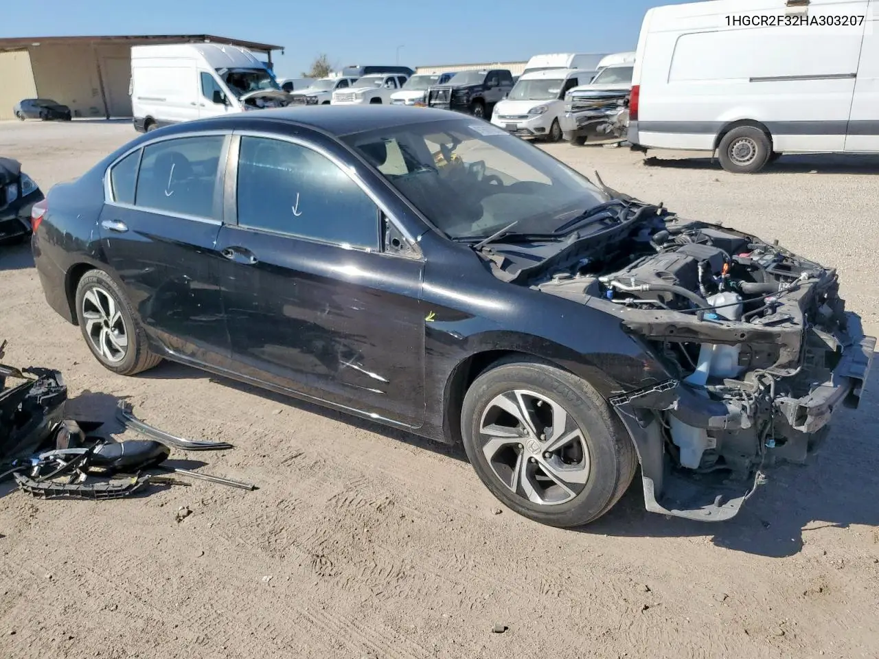 1HGCR2F32HA303207 2017 Honda Accord Lx