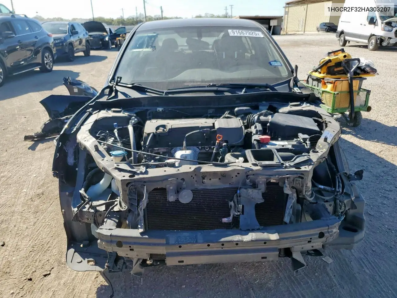 1HGCR2F32HA303207 2017 Honda Accord Lx