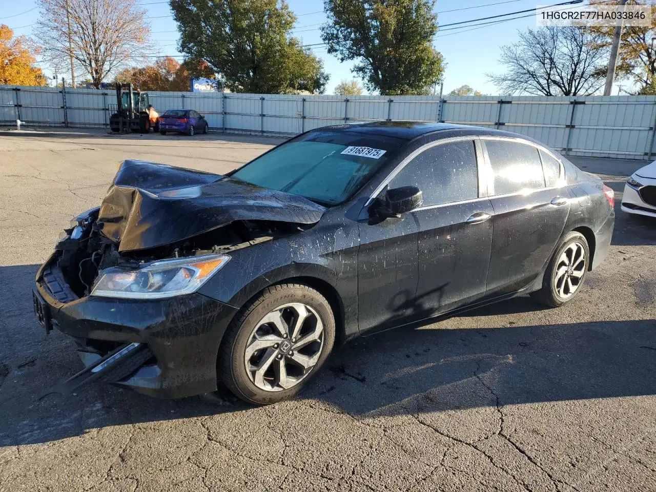 1HGCR2F77HA033846 2017 Honda Accord Ex