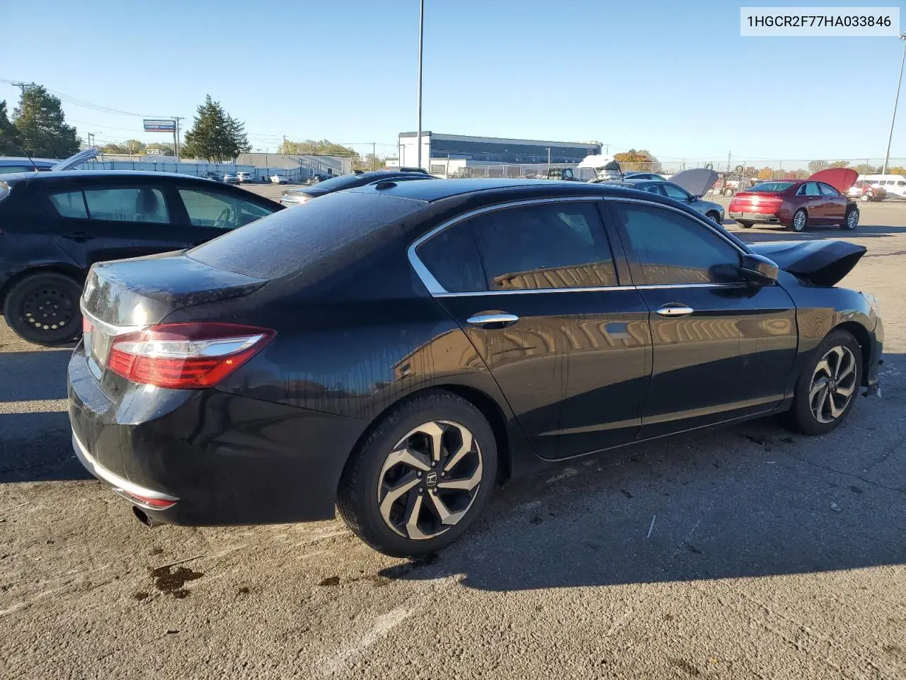 1HGCR2F77HA033846 2017 Honda Accord Ex