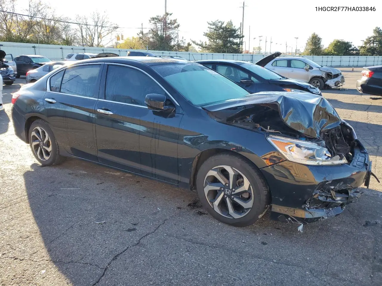 1HGCR2F77HA033846 2017 Honda Accord Ex