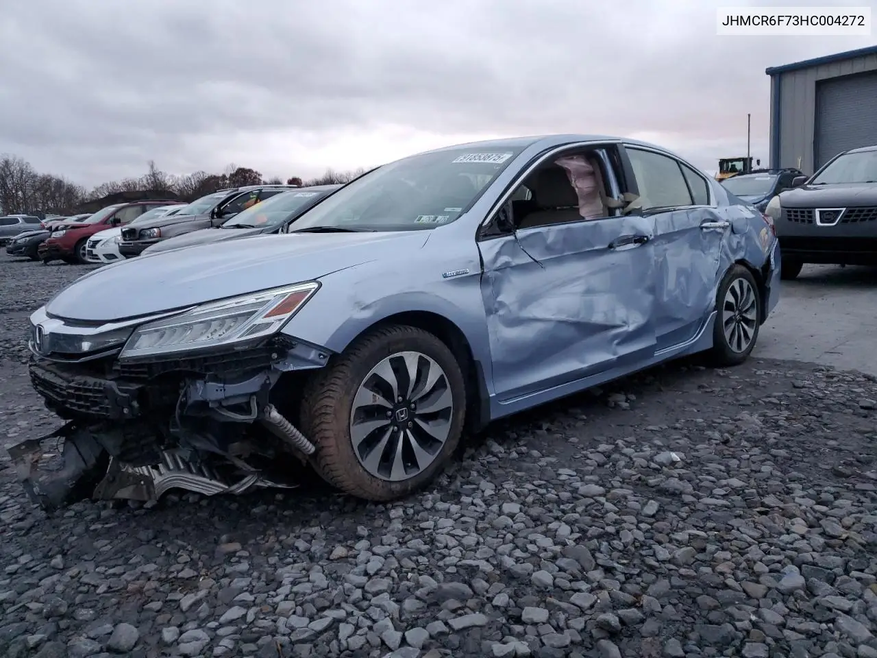 JHMCR6F73HC004272 2017 Honda Accord Touring Hybrid