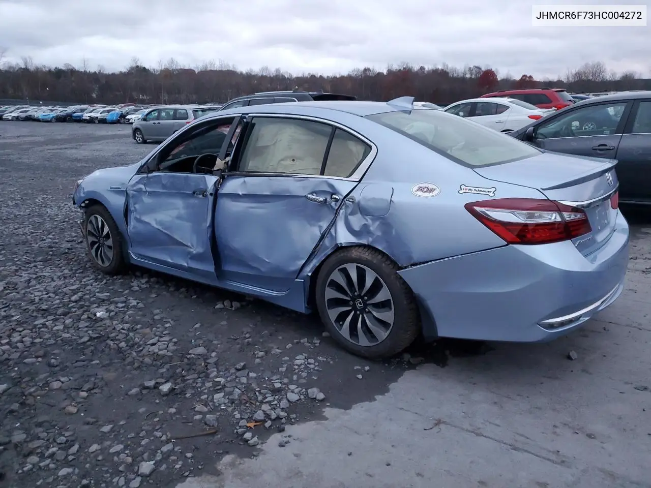 JHMCR6F73HC004272 2017 Honda Accord Touring Hybrid