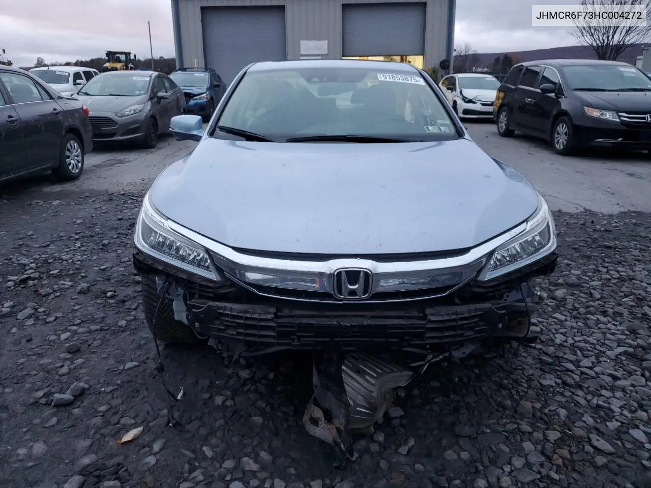 JHMCR6F73HC004272 2017 Honda Accord Touring Hybrid