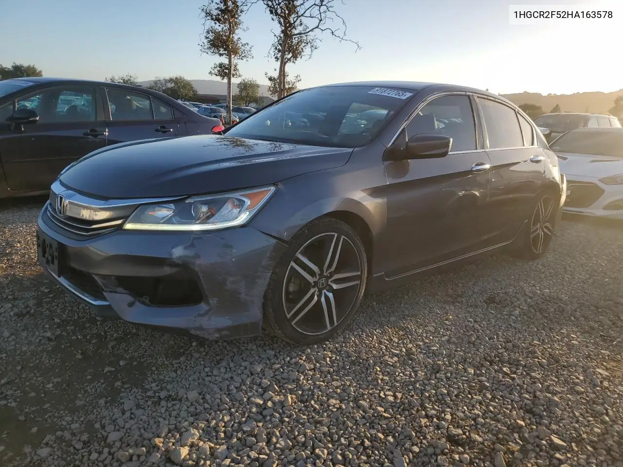 1HGCR2F52HA163578 2017 Honda Accord Sport