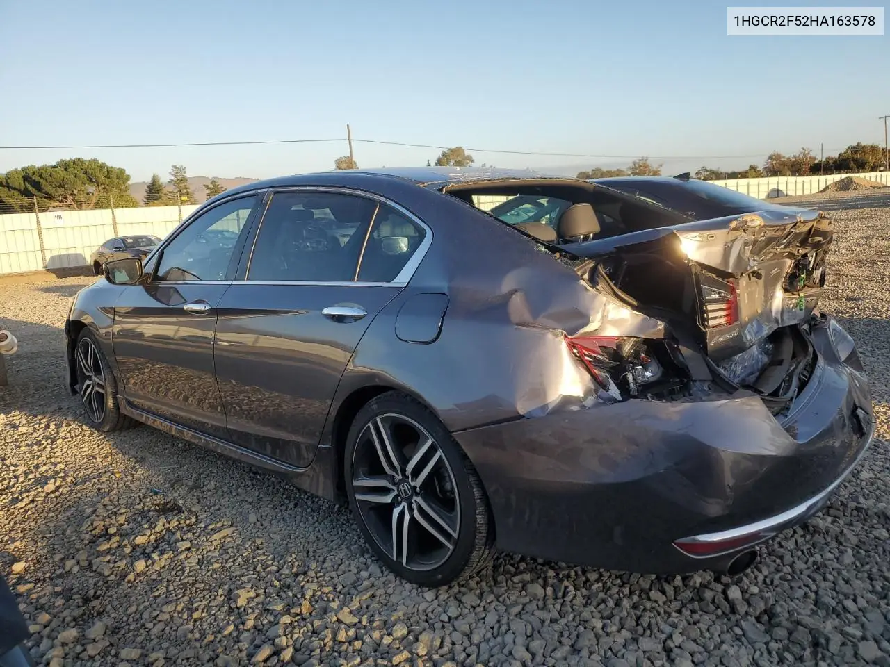 1HGCR2F52HA163578 2017 Honda Accord Sport