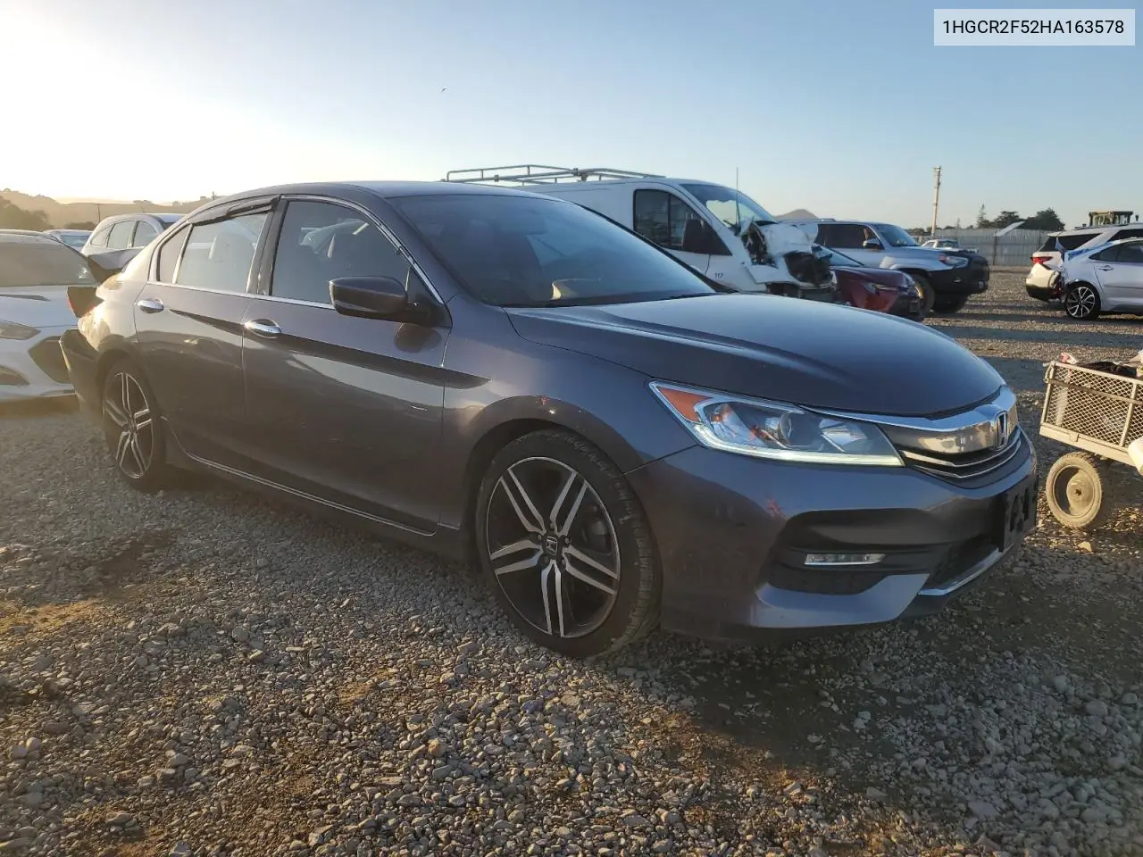1HGCR2F52HA163578 2017 Honda Accord Sport