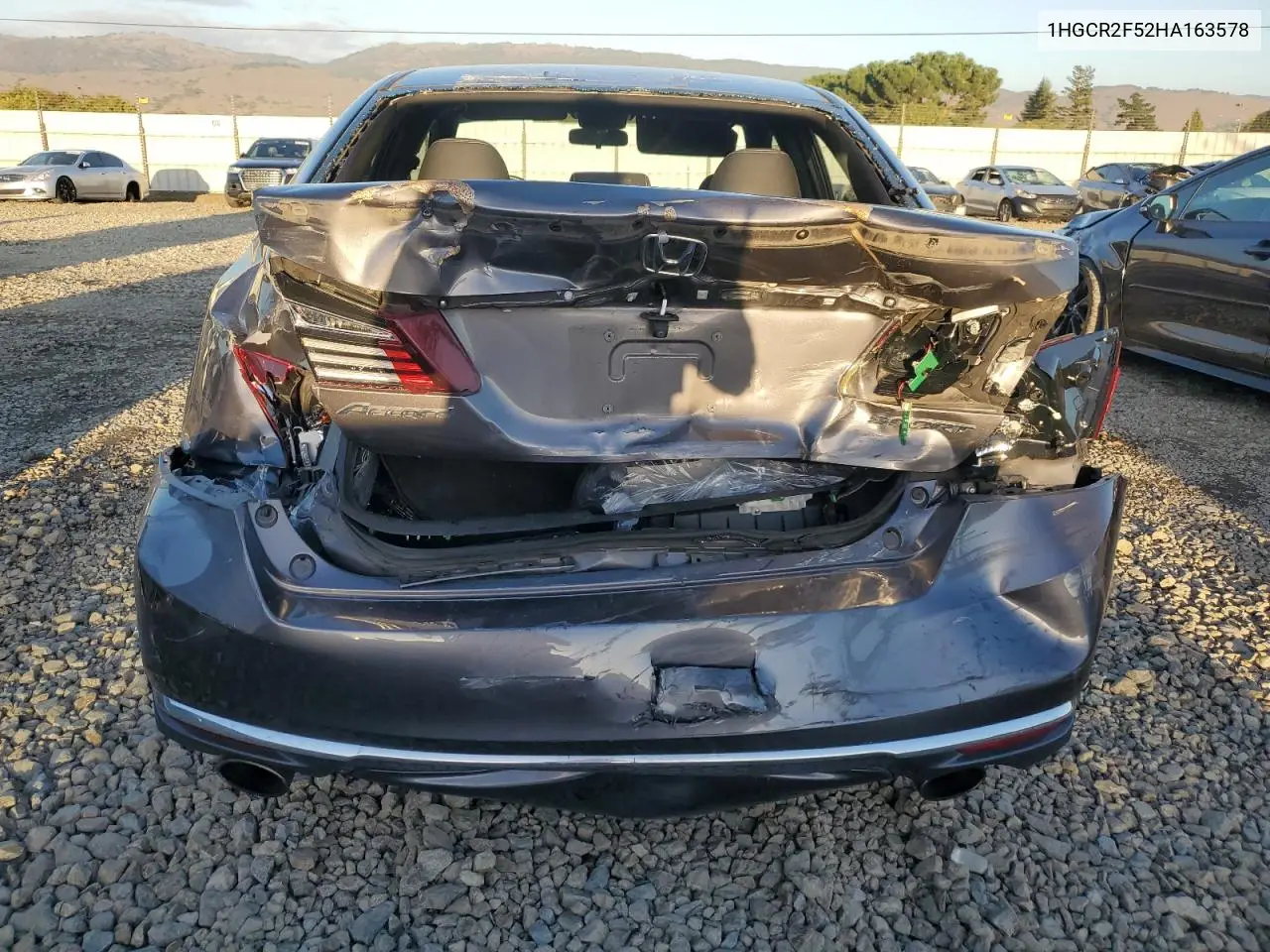 1HGCR2F52HA163578 2017 Honda Accord Sport