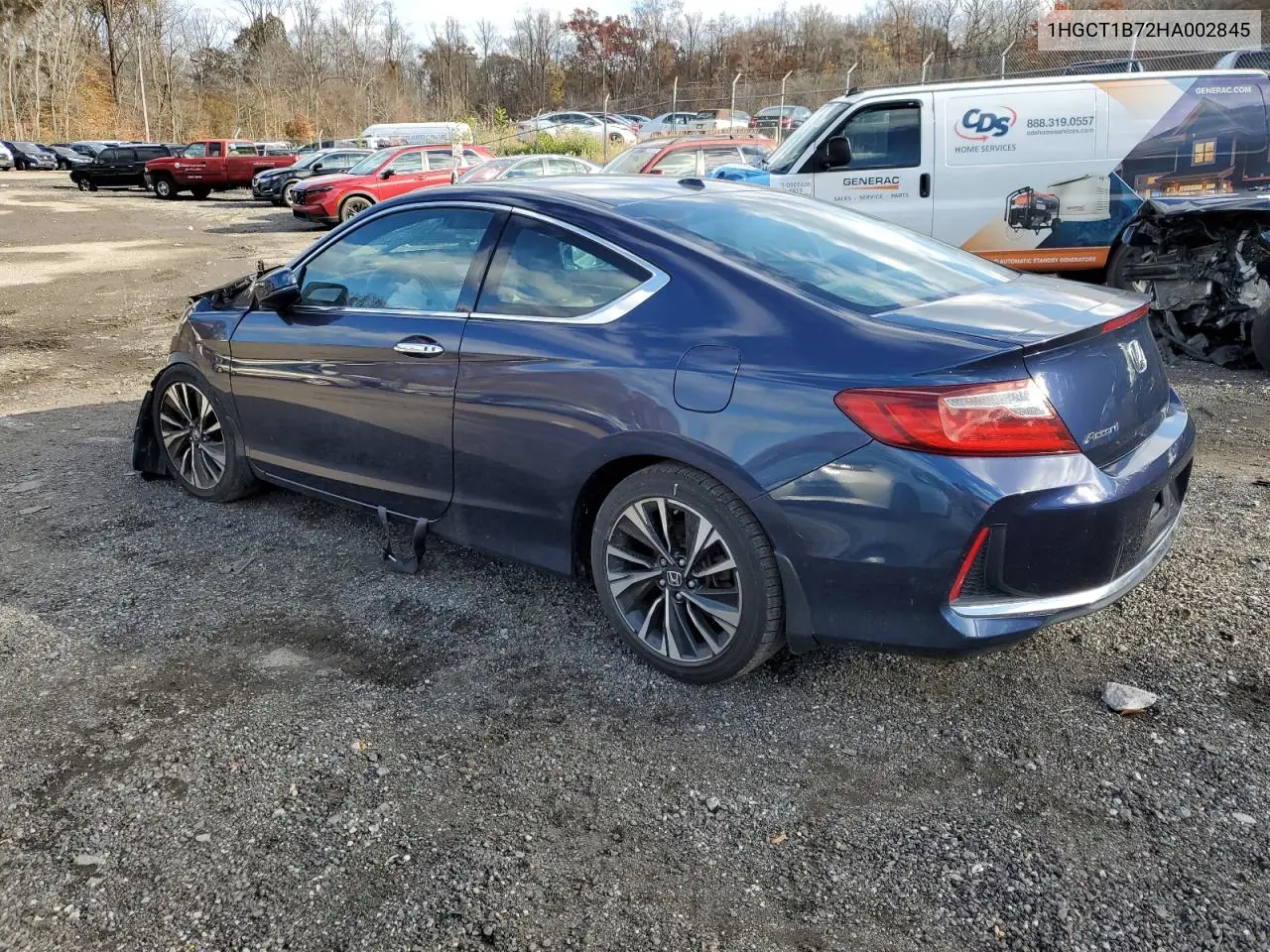 1HGCT1B72HA002845 2017 Honda Accord Ex