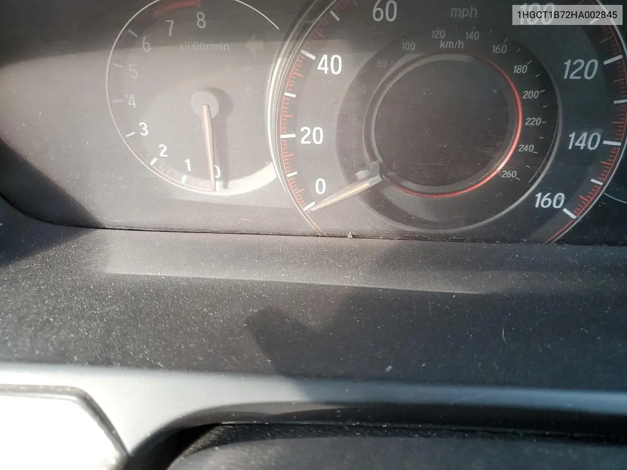 1HGCT1B72HA002845 2017 Honda Accord Ex