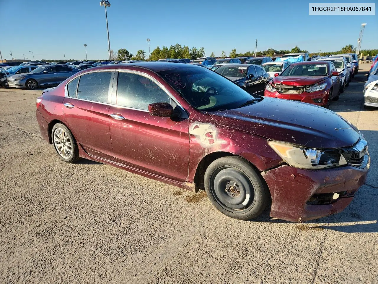 1HGCR2F18HA067841 2017 Honda Accord Sport Special Edition