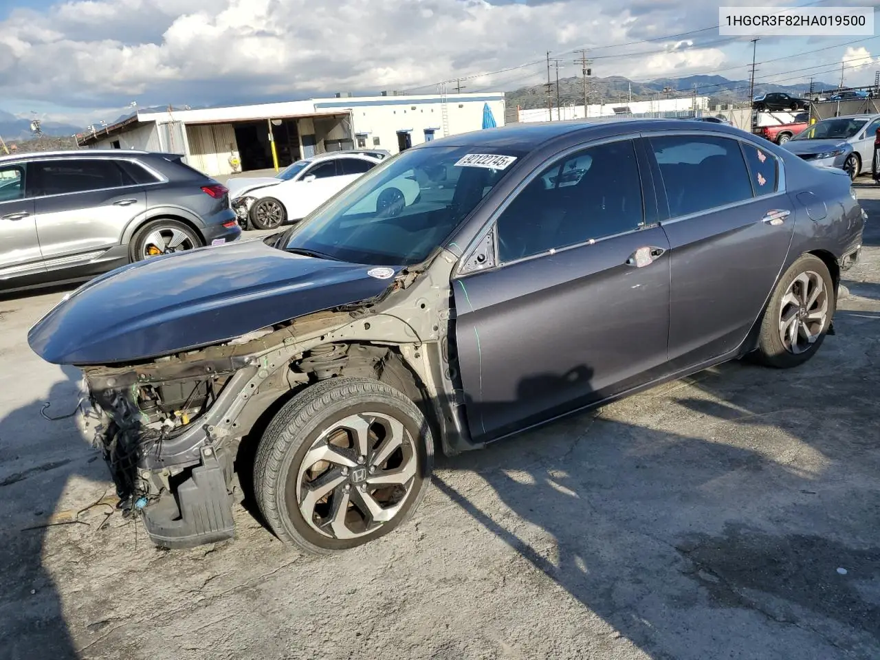 1HGCR3F82HA019500 2017 Honda Accord Exl