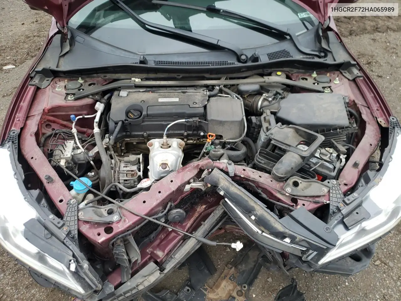1HGCR2F72HA065989 2017 Honda Accord Ex