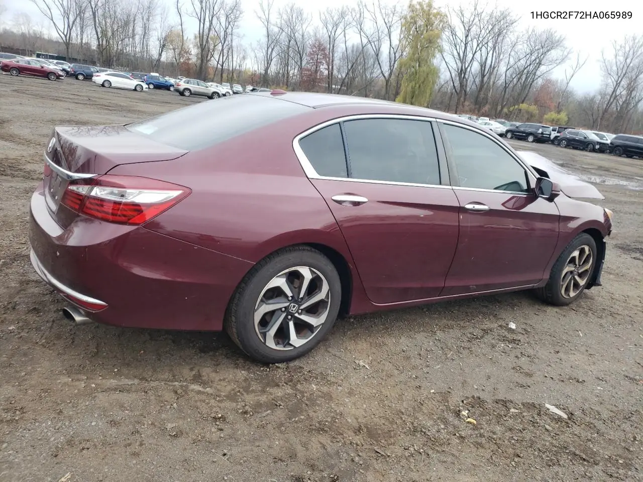 1HGCR2F72HA065989 2017 Honda Accord Ex
