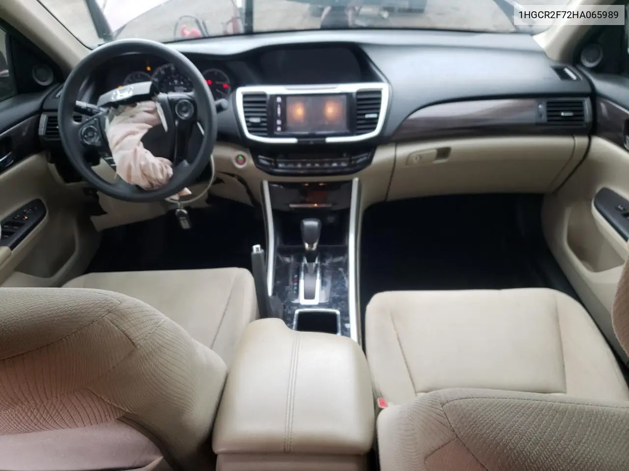 1HGCR2F72HA065989 2017 Honda Accord Ex