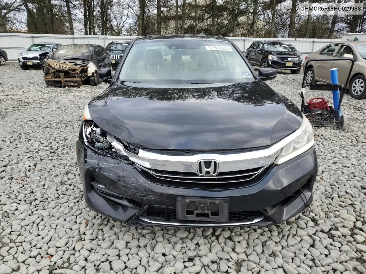 JHMCR6F58HC029988 2017 Honda Accord Hybrid Exl