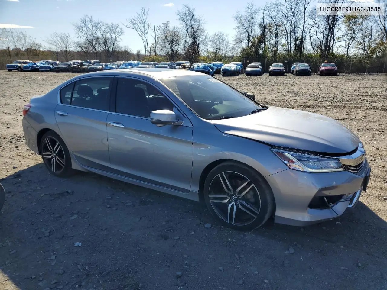 1HGCR3F91HA043585 2017 Honda Accord Touring