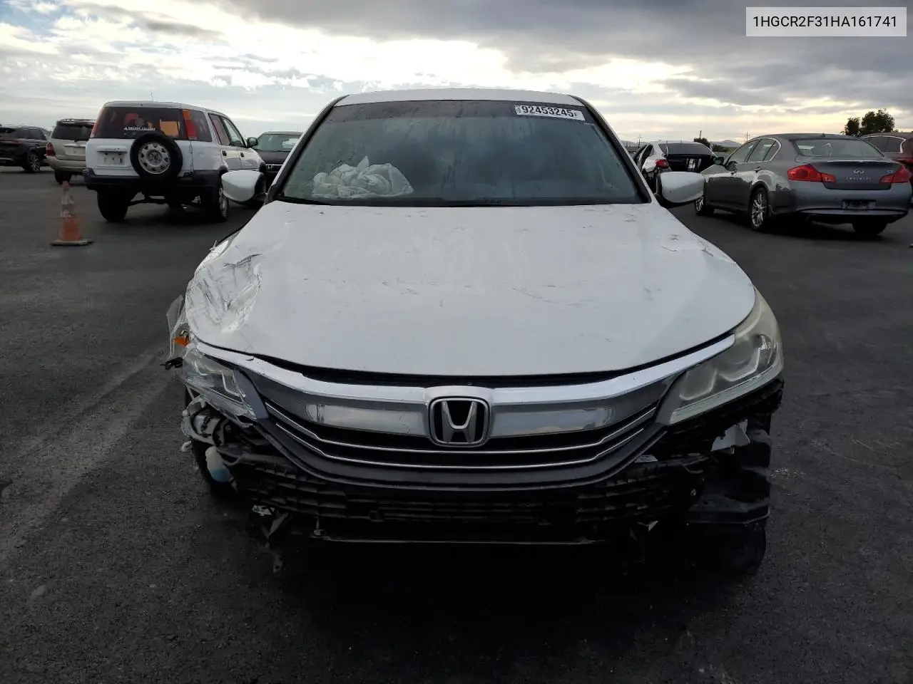 1HGCR2F31HA161741 2017 Honda Accord Lx