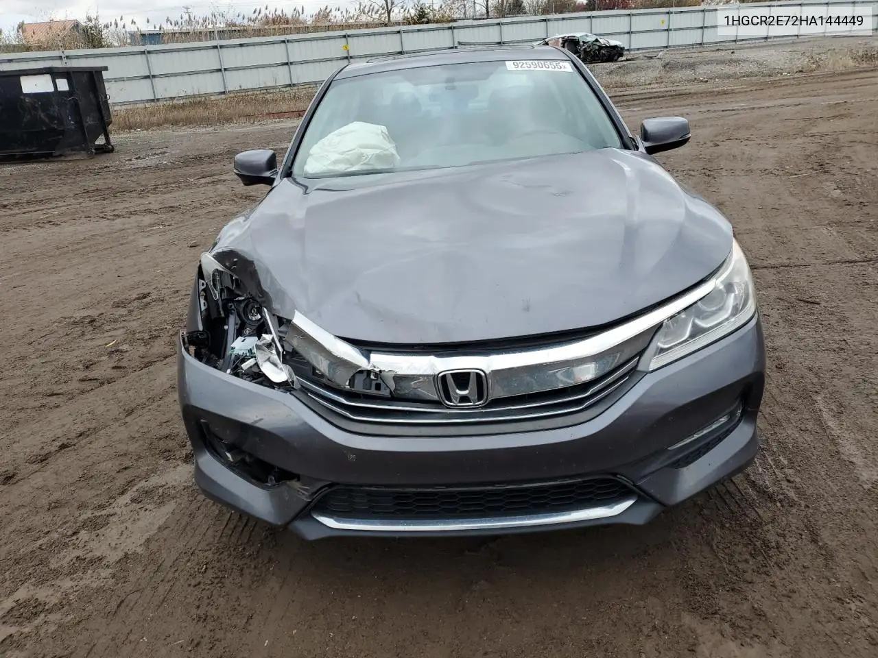 1HGCR2E72HA144449 2017 Honda Accord Ex