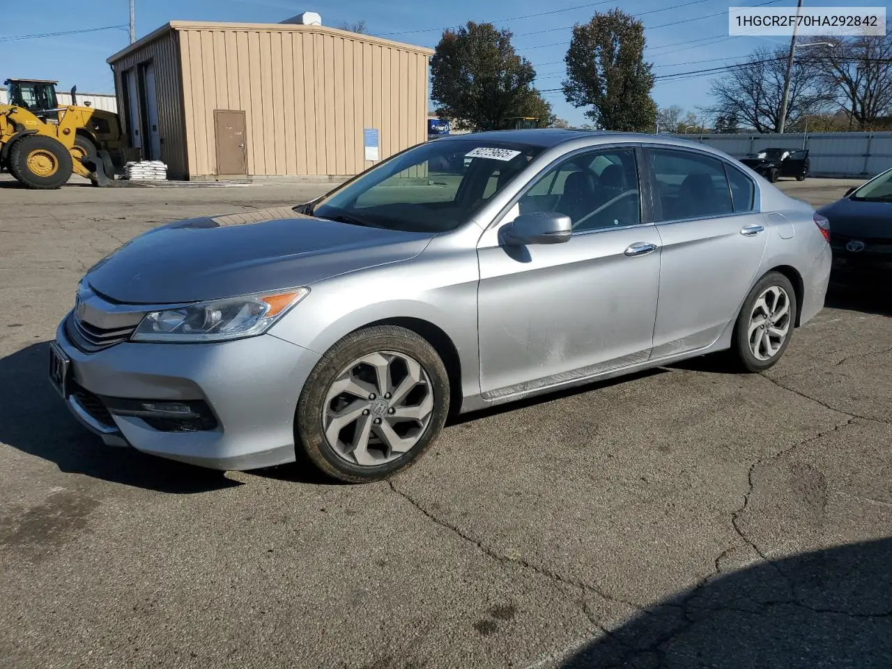 1HGCR2F70HA292842 2017 Honda Accord Ex