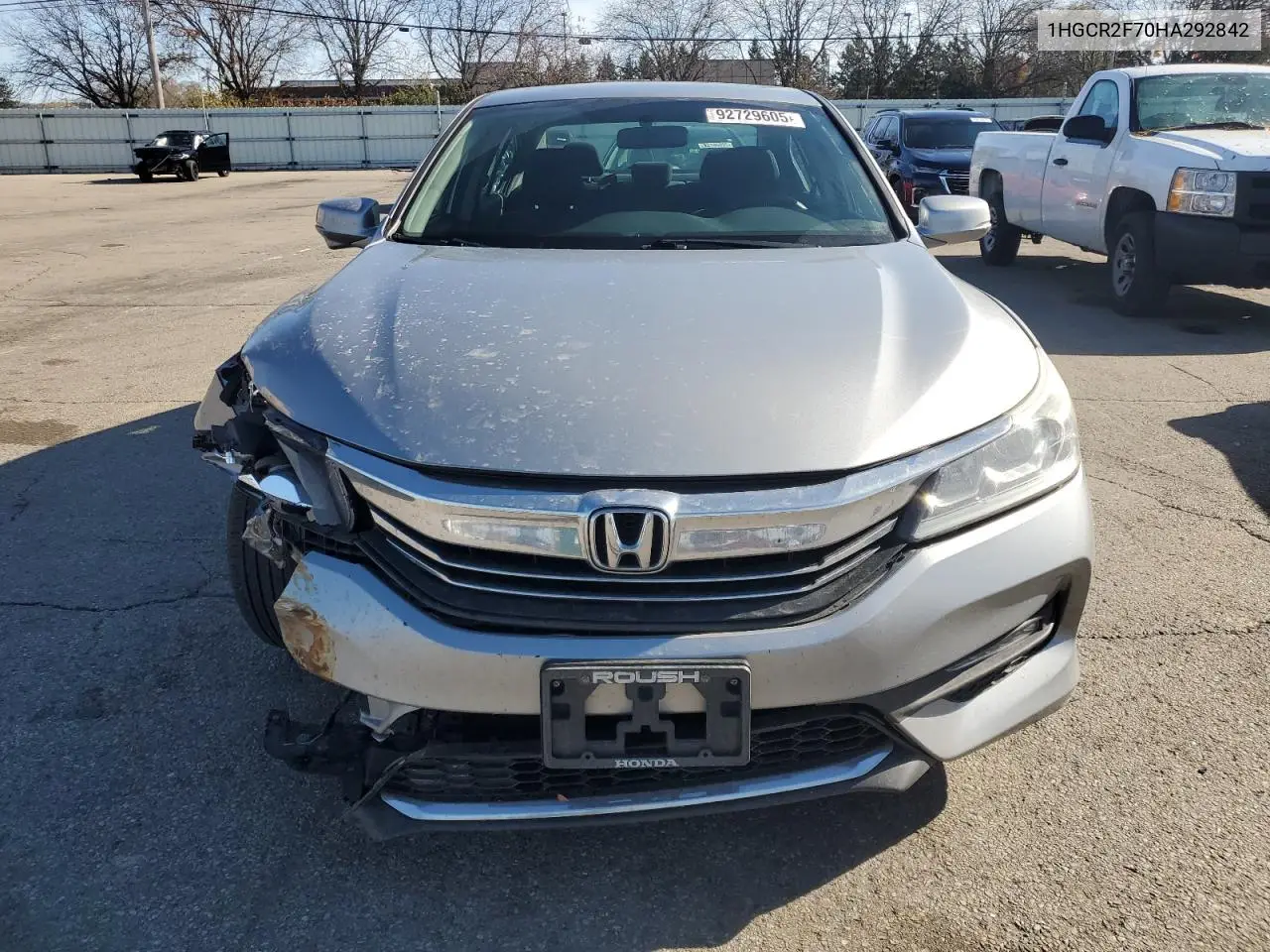 1HGCR2F70HA292842 2017 Honda Accord Ex