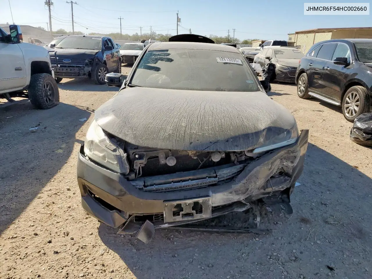JHMCR6F54HC002660 2017 Honda Accord Hybrid Exl