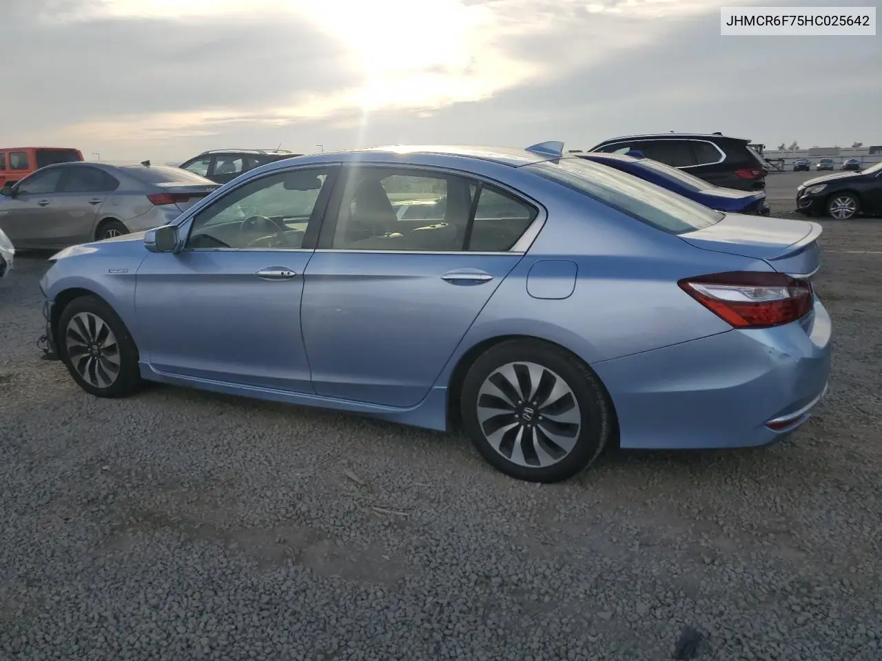 JHMCR6F75HC025642 2017 Honda Accord Touring Hybrid