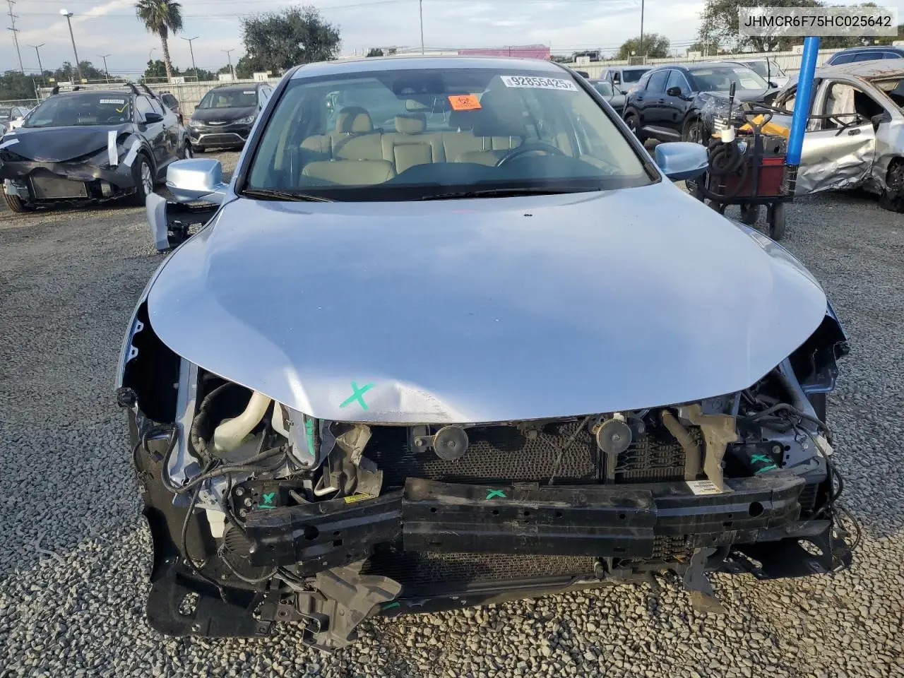 JHMCR6F75HC025642 2017 Honda Accord Touring Hybrid